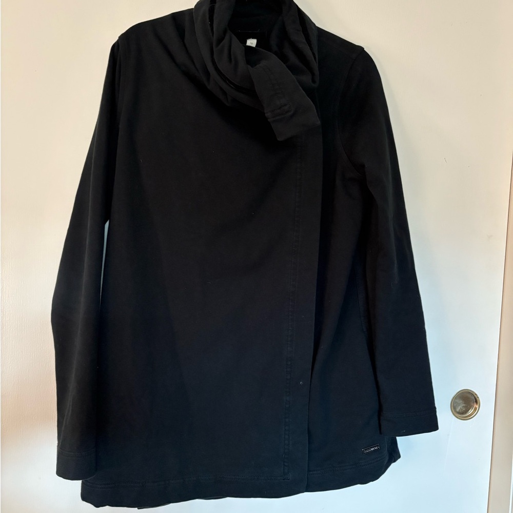 Lululemon Athletica Black Trench Coat